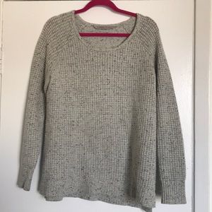 Athleta Waffles Cashmere sweater